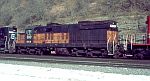 Soo 543 passes on a freight